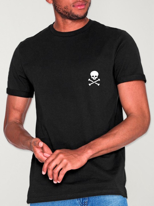 T-shirt Herren Schwarz Raid