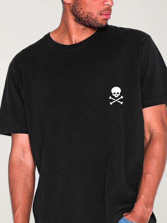 Camiseta de Hombre Negra Raid