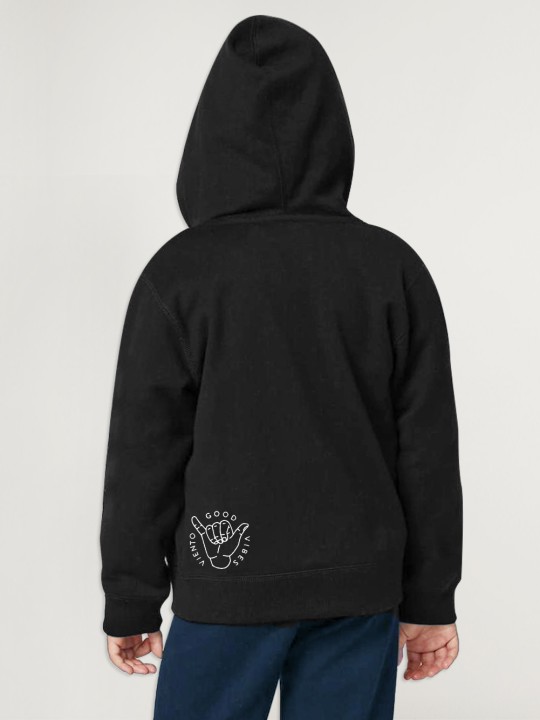 Sudadera de Niño Negra Wanderer Skull