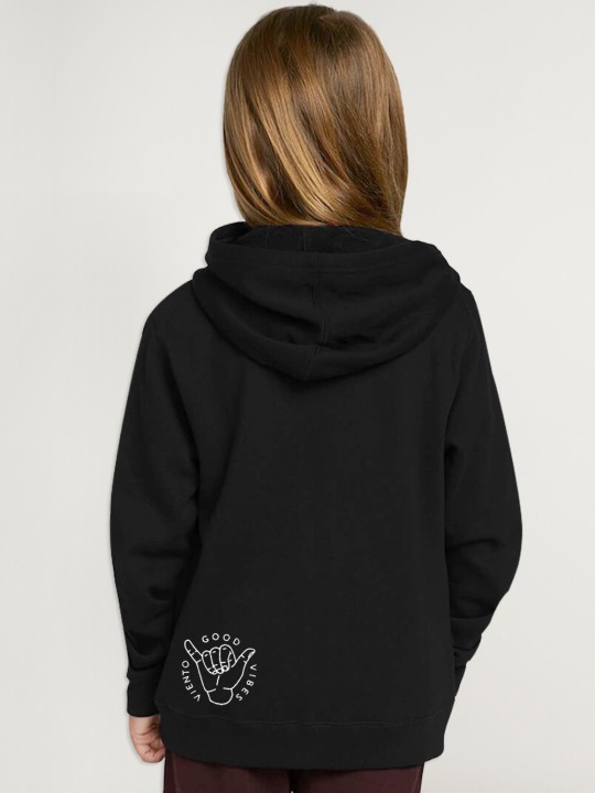 Sudadera de Niña Negra Wanderer Skull