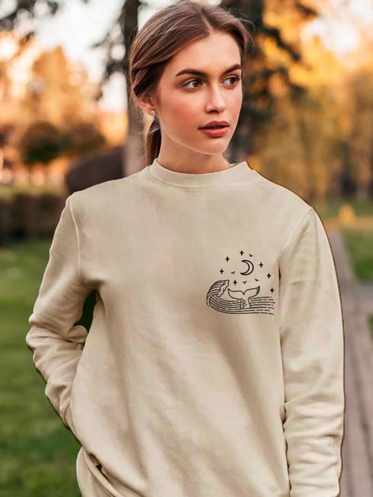 Sweatshirt de Mujer Arena Ocean Vibes