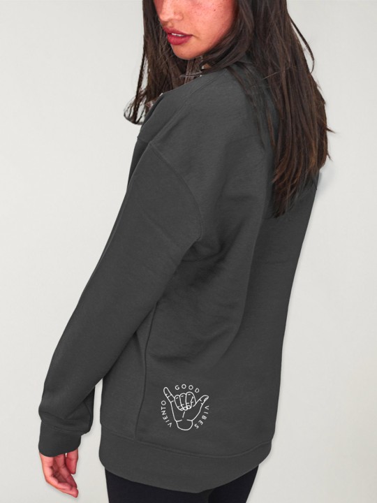 Sweatshirt de Mujer Plomo Rebel