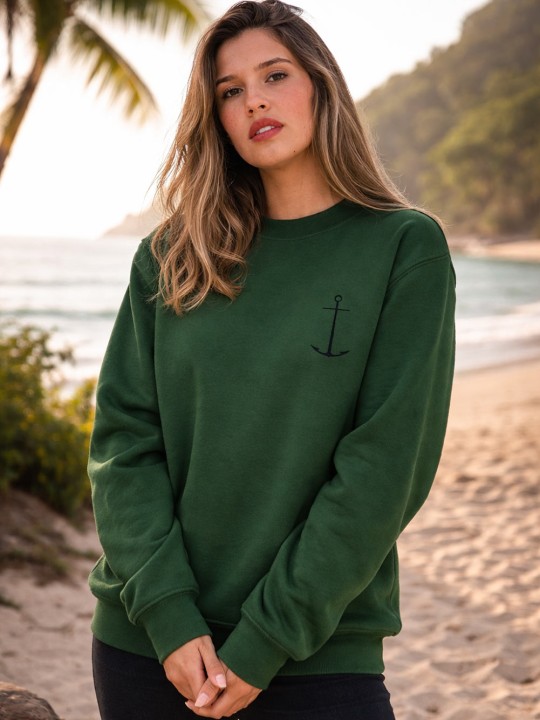 Sweat Femme Vert Black Point