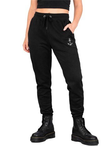 Unisex Style Jogginghose Damen Schwarz After Ride