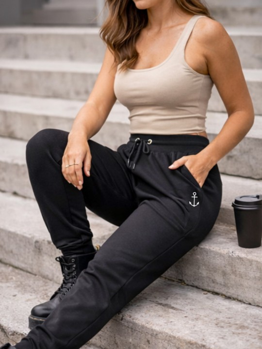 Jogger de Mujer Unisex Style Negro After Ride