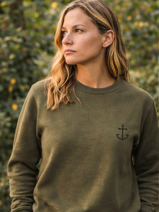 Sweatshirt de Mujer Caqui Sumbawa