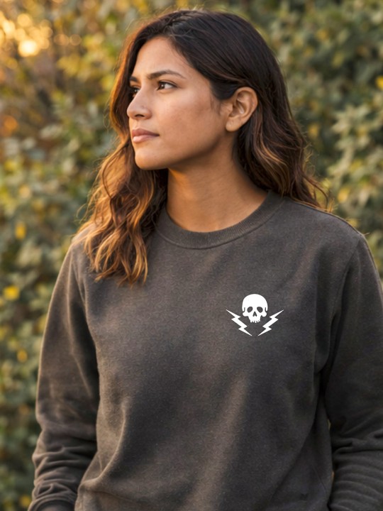Sweatshirt Damen Dark Lead Rebel