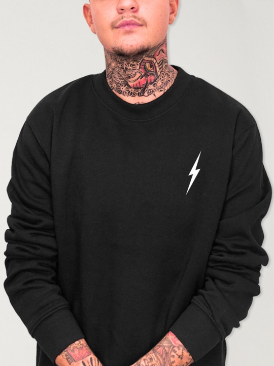 Sweatshirt de Hombre Negra Drifter