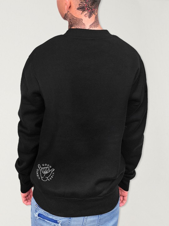 Sweatshirt Herren Schwarz Drifter