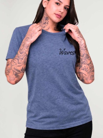 Unisex T-Shirt Blue I Want Waves