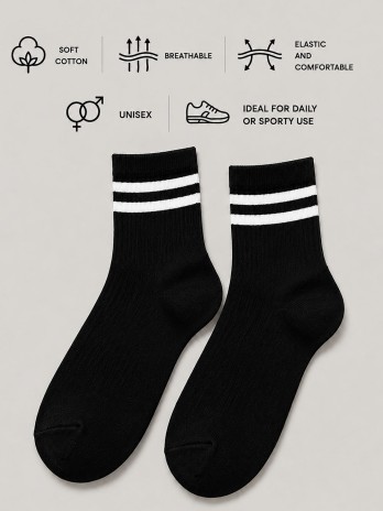 Schwarze Socken Herren Swell