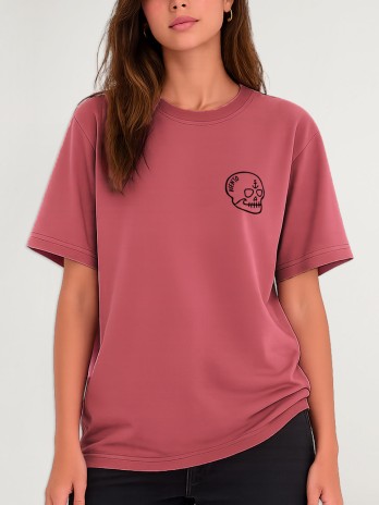 Camiseta Unisex Raspberry Sailor Skull