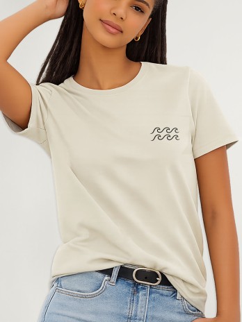 Camiseta de Mujer Ivory Tide