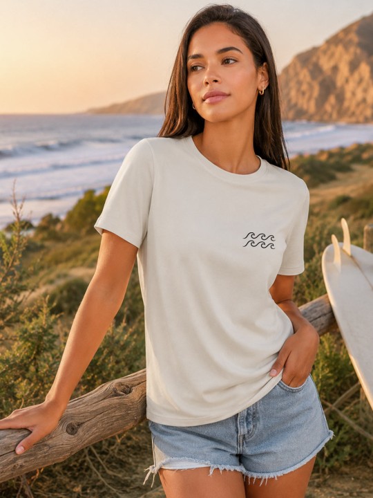 Camiseta de Mujer Ivory Tide