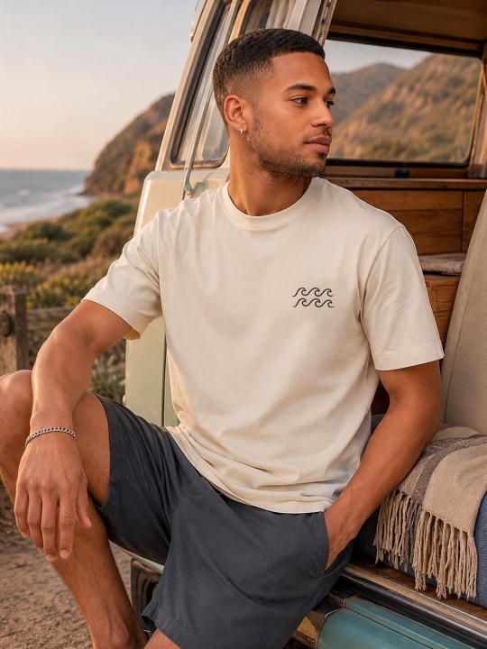 Camiseta de Hombre Ivory Tide